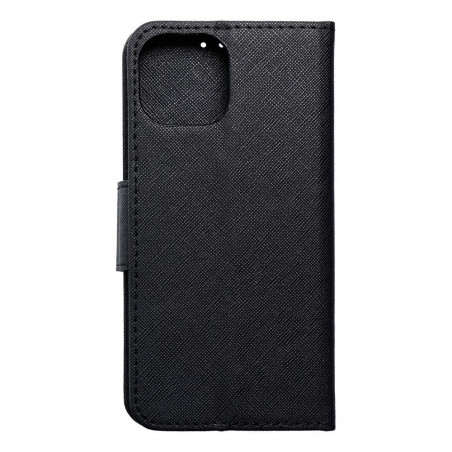 Peňaženkové puzdro Fancy Book na Apple iPhone 15 Čierny