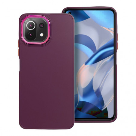 Kryt FRAME na XIAOMI Mi 11 Lite Elegant  Fialový (Purple)