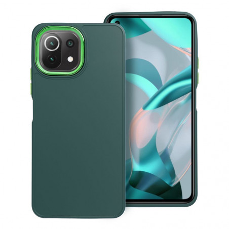 Kryt FRAME na XIAOMI Mi 11 Lite Elegant  Zelený