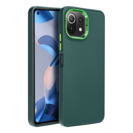 Kryt FRAME na XIAOMI Mi 11 Lite Elegant  Zelený