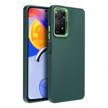 Kryt FRAME na XIAOMI Redmi Note 11 Pro 5G Elegant Zelený