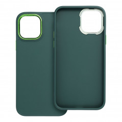 Kryt FRAME na Apple iPhone 12 Elegant  Zelený