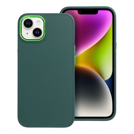 Kryt FRAME na Apple iPhone 13 Elegant  Zelený