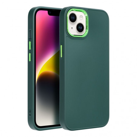 Kryt FRAME na Apple iPhone 13 Elegant  Zelený