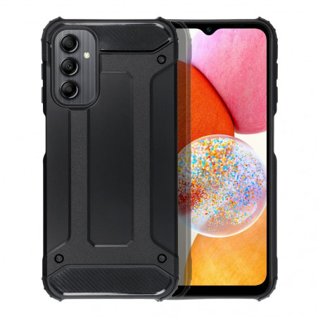 Tvrdený kryt Armor na Samsung Galaxy A14 LTE Čierny