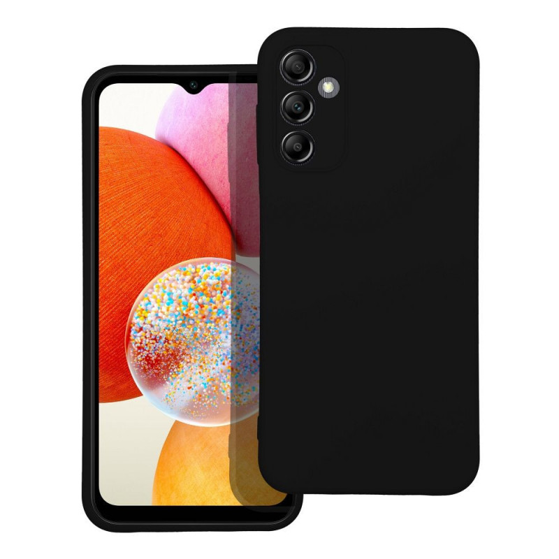 Kryt Silicone na Samsung Galaxy A14 5G Elegant  Čierny