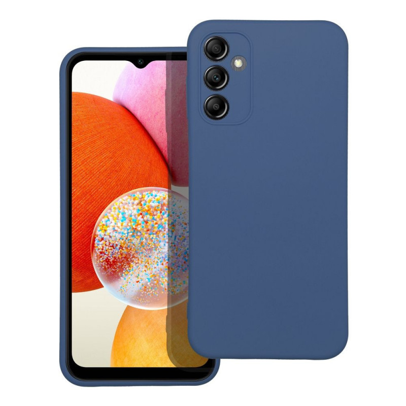 Kryt Silicone na Samsung Galaxy A14 5G Elegant  Modrý