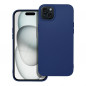 Kryt Soft na Apple iPhone 15 Plus Tmavo modrý