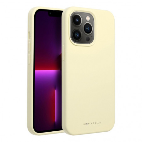 Kryt Roar Cloud-Skin na Apple iPhone 13 Pro Svetlo žltý