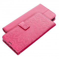 Peňaženkové puzdro MEZZO Book na XIAOMI Redmi Note 12 4G Mandala  Purpurový