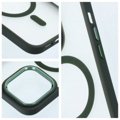 Kryt Matte Mag Cove na Apple iPhone 14 Pro MagSAFE  Zelený