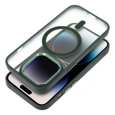 Kryt Matte Mag Cove na Apple iPhone 11 MagSAFE Zelený