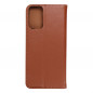 Peňaženkové puzdro Leather case SMART PRO na XIAOMI Redmi Note 12s Elegant  Hnedý