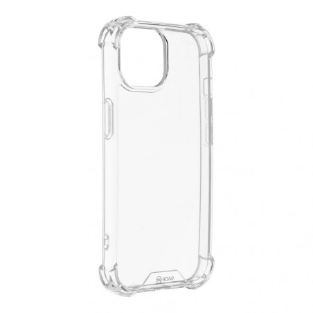 Kryt Roar Armor Jelly na Apple iPhone 15 Prémiové puzdro Transparentný
