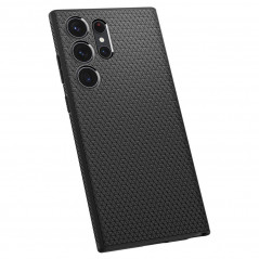 Kryt Spigen  Liquid Air na Samsung Galaxy S23 Ultra 5G Matná čierna