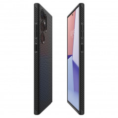 Kryt Spigen  Liquid Air na Samsung Galaxy S23 Ultra 5G Matná čierna