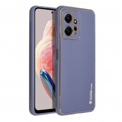 Kryt Leather na XIAOMI Redmi Note 12 4G Modrý
