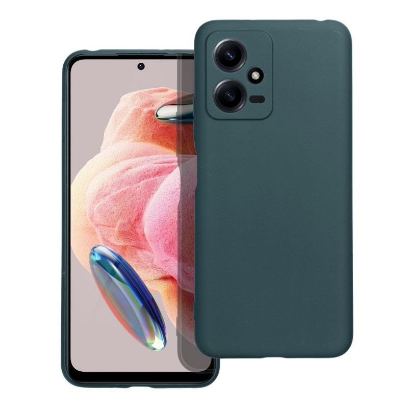 Kryt MATT na XIAOMI Redmi Note 12 5G Tmavo zelený