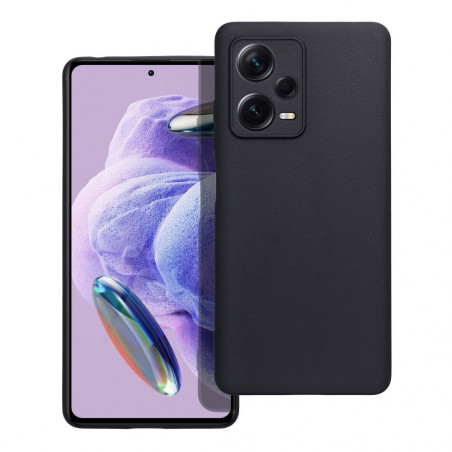 Kryt MATT na XIAOMI Redmi Note 12 Pro Plus 5G Čierny