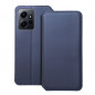 Peňaženkové puzdro Dual Pocket book na XIAOMI Redmi Note 12 4G Tmavší modrý 