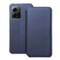 Peňaženkové puzdro Dual Pocket book na XIAOMI Redmi Note 12 5G Tmavší modrý 