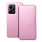 Peňaženkové puzdro Dual Pocket book na XIAOMI Redmi Note 12 Pro Plus 5G Svetlo ružový 