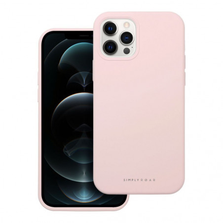 Kryt Roar Cloud-Skin na Apple iPhone 12 Pro Svetlo ružový