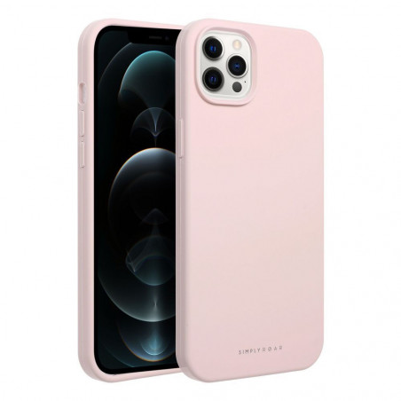 Kryt Roar Cloud-Skin na Apple iPhone 12 Pro Svetlo ružový
