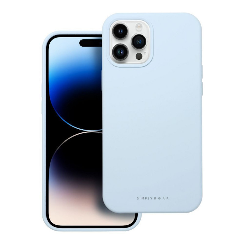 Kryt Roar Cloud-Skin na Apple iPhone 12 Pro Max Svetlo modrý