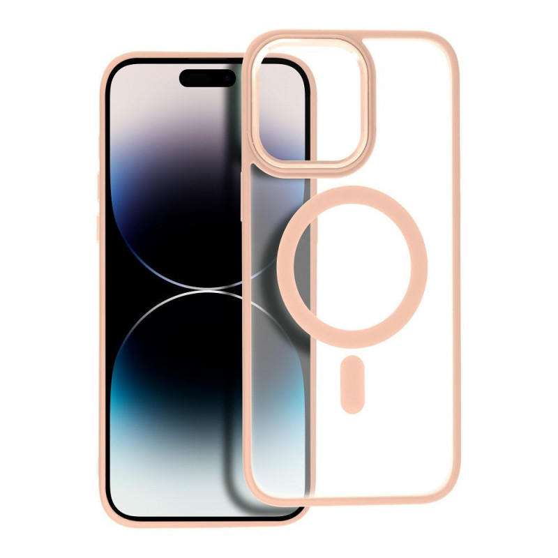 Kryt Matte Mag Cove na Apple iPhone 14 Pro Max MagSAFE  Ružový