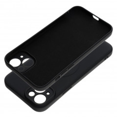 Kryt Silicone Mag Cover na Apple iPhone 15 Plus MagSAFE  Čierny