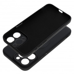 Kryt Silicone Mag Cover na Apple iPhone 15 Pro Max MagSAFE  Čierny