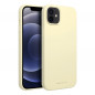 Kryt Roar Cloud-Skin na Apple iPhone 12 Svetlo žltý