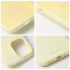 Kryt Roar Cloud-Skin na Apple iPhone 12 Svetlo žltý