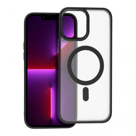Kryt Matte Mag Cove na Apple iPhone 13 Pro MagSAFE Čierny