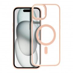 Kryt Matte Mag Cove na Apple iPhone 15 Plus MagSAFE Ružový