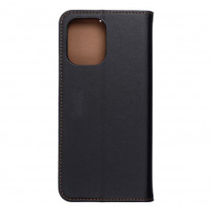 Peňaženkové puzdro Leather case SMART PRO na XIAOMI Redmi 12 Elegant Čierny