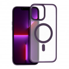 Kryt Matte Mag Cove na Apple iPhone 13 Pro MagSAFE Fialový (Purple)
