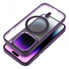 Kryt Matte Mag Cove na Apple iPhone 12 Pro MagSAFE Fialový (Purple)