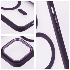 Kryt Matte Mag Cove na Apple iPhone 12 MagSAFE  Fialový (Purple)