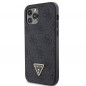 Kryt Guess Metal Logo Starss Crossbody na Apple iPhone 12 Pro Elegant  Čierny