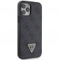 Kryt Guess Metal Logo Starss Crossbody na Apple iPhone 12 Pro Elegant  Čierny