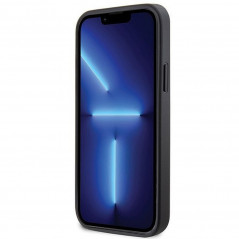 Kryt Guess Metal Logo Starss Crossbody na Apple iPhone 12 Pro Elegant  Čierny