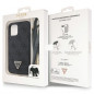 Kryt Guess Metal Logo Starss Crossbody na Apple iPhone 12 Pro Elegant  Čierny