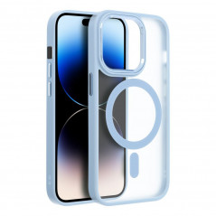 Kryt Matte Mag Cove na Apple iPhone 15 Pro MagSAFE  Modrý