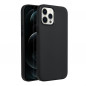 Kryt Leather Mag Cover na Apple iPhone 12 Pro Max Elegant  MagSAFE  Čierny