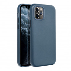 Kryt Leather Mag Cover na Apple iPhone 11 Pro Elegant MagSAFE Indigový modrý