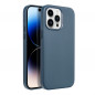 Kryt Leather Mag Cover na Apple iPhone 14 Pro Max Elegant  MagSAFE  Indigový modrý