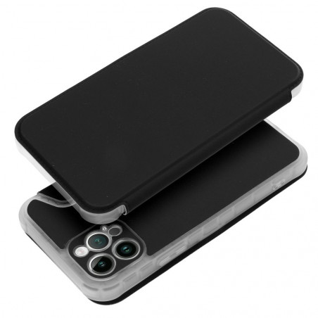Peňaženkové puzdro Piano Book na Apple iPhone 12 Pro Čierny