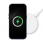 Kryt Leather Mag Cover na Apple iPhone 13 Pro Max Elegant  MagSAFE  Indigový modrý